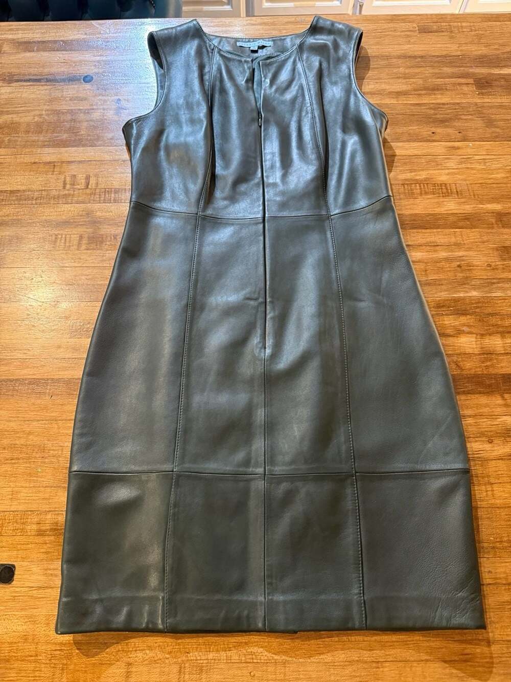 Antonio Melani Sleeveless Leather Dress Size 10